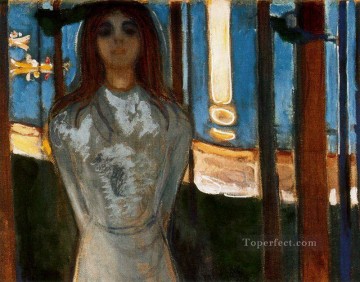 エドヴァルド・ムンク Painting - 夏の夜の声 1896年 エドヴァルド・ムンク